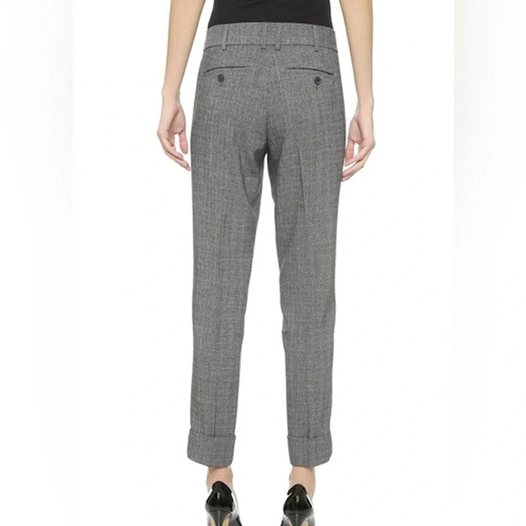 James Jeans Plaid Cuffed Trouser, size large - Picture 3 of 9